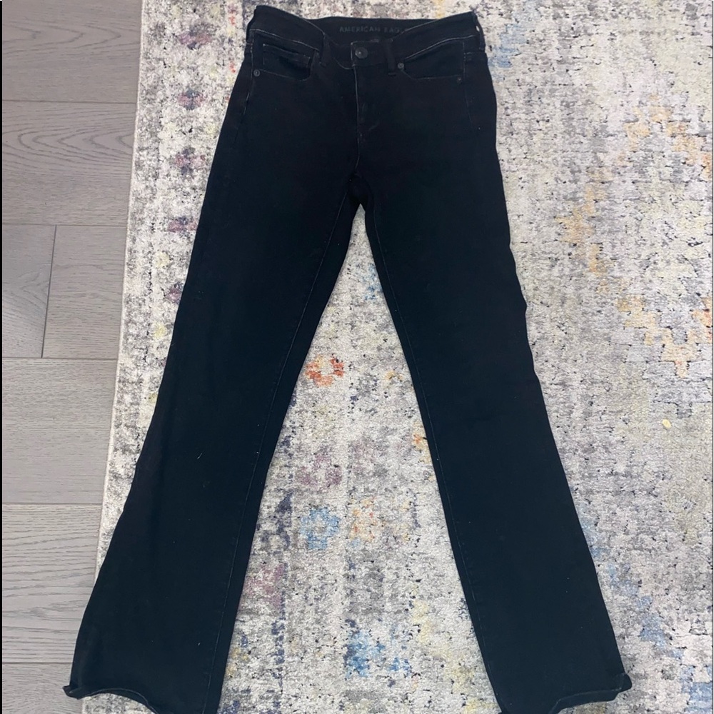 american eagle flared jeans